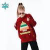 Suéter Navideño Transfronterizo Más Vendido de Amazon Suéter de Punto Casual Europeo y Americano para Pareja Suéter de Punto con Cuello Redondo para Mujer Otoño e Invierno