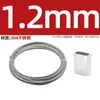 Envío Gratis Cable de Acero Inoxidable 304 Recubierto de Plástico Cable de Acero Suave Cable de Elevación 1/1.5/2/0.4mm Tendedero
