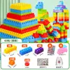 Blocos de Construção de Partículas Grandes Brinquedos de Montagem para Crianças do Jardim de Infância Brinquedos Educacionais Multifuncionais Educação Infantil Brinquedos Práticos Presente de Aniversário