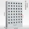 Gabinete de Almacenamiento para Teléfonos Móviles Envío Gratis Gabinete de Carga USB Acero Personal Acrílico Ventana Transparente Taquilla con Llave Fábrica