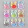 Acessórios de Resina Cola Creme Coelho Degradê Material Brilhante Artesanato Infantil Gravata Borboleta Bolsa Headwear DIY Acessórios de Cabelo