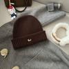 Gorro Tejido Personalizado para Mujer, Nuevo Invierno 2026 Grueso Lindo Versátil Caliente de Lana que Hace que la Cara se Vea Más Pequeña