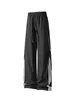 Colección Otoño 2026: Pantalones Rectos de Pared sin Sombra con Tres Rayas Americanas, Tallas M-5XL, HK261036-Especial P30