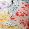 Papel de Arte Retro Nuevo Papel Dongba Tie-Dye Colorido Forma Rígida Papel de Envoltura para Ramo Papel de Pétalo Manchado Venta al por Mayor