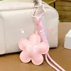 Nuevos Accesorios para Joyería DIY Cuero Tridimensional Estrella Pentagonal Cara Sonriente Llavero Colgante para Bolso Adorno DIY