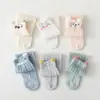 21 Calcetines de Bebé de Dibujos Animados de Animales Transpirables Ultradelgados de Verano para Bebé Sin Piernas Hasta la Rodilla Calcetines Anti-Mosquitos para Bebé