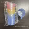 Porta-copo de papel descartável espessado, porta-copo de chá de plástico espessado, protetor de copo descartável universal anti-queimadura e isolante térmico