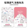 Juego desechable de tres o cuatro piezas de sábanas, fundas de edredón y fundas de almohada engrosadas para uso en hoteles y viajes, ropa de cama de viaje para dos personas para prevenir la suciedad