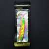 Conora 9g cm Isca Minnow Flutuante Isca Rígida Isca Falsa com Garatéia Isca Artificial Minnow com Chocalhos
