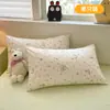 Um par de fronhas 100% algodão 48cmx74cm, fronhas totalmente de algodão para crianças e estudantes, capa individual para travesseiro, modelo novo