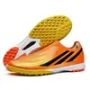 Zapatos de Fútbol Ag Copa del Mundo con Tacos Rotos para Hombres y Mujeres, Caña Baja, para Adultos y Estudiantes, Adecuados para Entrenamiento en Césped, Antideslizantes, para Estudiantes de Primaria