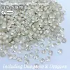 6mm Shiyue Face Fundo Pontiagudo Diamante Nail Art Diamante Oito Grandes Oito Pequenos Face Nail Art Joias Cristal Vidro Joias Atacado