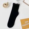 Calcetines de encaje de malla calcetines de terciopelo para mujer encaje japonés verano ultrafinos calcetines de princesa calcetines amontonados medias verano