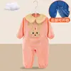 Traje de Gateo para Bebé Traje de Gateo para Bebé al Aire Libre Ropa de Una Pieza Ropa para Salidas Infantiles Algodón Puro Bata Resistente a Manchas Cuerpo Completo Primavera y Otoño