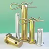 Máquinas Agrícolas Trator Barra de Tração Suspensão Pino de Engate Cultivador Rotativo Pino de Posicionamento de Fixação Pino de Vedação com Furo Estendido Pino Galvanizado Eixo de Pino
