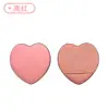 Xuanzi Corazón de Amor Mini Esponja para Pulgar No Absorbente de Polvo Herramienta Esponja para Maquillaje de Artista Set Portátil
