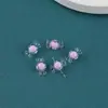 Doces Coloridos Acrílico DIY Feito à Mão Contas Transparentes em Contas Material para Pulseira Colar Joias com Contas Acessórios