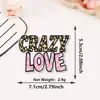 Patches bordados com frases em inglês mais vendidos internacionalmente com palavras de encorajamento, patches com adesivo termocolante para roupas e chapéus, patches decorativos