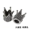 Cuentas de Circonita Incrustadas en Cobre Cuentas Espaciadoras Accesorios para Pulseras Piezas para Joyería DIY Pulsera Collar Broche Broche Espaciador Piezas para Accesorios de Cabello Hechos a Mano