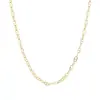 Collar de Nariz de Cerdo de Plata 925, Joyería de Lujo Nicho para Mujer, Cadena de Clavícula de Gama Alta, Cadena para Suéter, Cadena Lisa, Regalo de Cumpleaños
