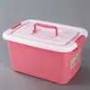 Impresión por Transferencia de Calor Patrón Impreso Caja de Almacenamiento de Plástico Caja de Almacenamiento de Ropa Moda Caja de Almacenamiento para Organización de Ropa en el Hogar