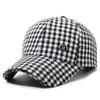 Sombrero Otoño e Invierno para Mujer Nuevo Estilo Coreano Pata de Gallo Dos Gorra de Béisbol de Algodón Tendencia de Moda Viaje al Aire Libre Gorra Parasol