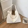 Bolso de Hombro Casual de Gran Capacidad para Viajes Diarios para Mujer 2026 Primavera Nueva Moda Bolso Tote de Color Sólido Bolso de Hombro Retro