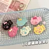 Presilhas de cabelo de gato e peixe em desenho animado para crianças, presilhas bico de pato fofas para franja, acessórios de cabelo adoráveis para meninas