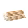 Al por mayor Nuevo Transfronterizo Desechable Palo de Bambú Pincel para Labios Portátil Pincel de Maquillaje Bolsa Opp Desechable Palo de Madera Pincel para Labios
