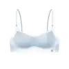 Nuevo sujetador de verano fino sin costuras para pechos pequeños, anti-caída para mujer, soporte lateral del pecho, ropa interior invisible transpirable