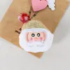 Navidad Dibujos Animados Peluche Colgante Papá Noel Ciervo DIY Pasador Broche Ropa Bolsa Zapato Calcetín Decoración Accesorios