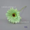 Crisântemo artificial atacado flor de seda haste curta única crisântemo africano arranjo de flores para casa sala de estar decoração ornamentos de buquê de crisântemo flang
