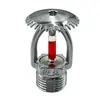 Rociador de incendio de montaje vertical, cabeza rociadora superior de cúpula de vidrio de 68 grados para extinción de incendios en centros comerciales y almacenes
