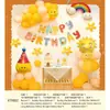 Decoração de Balão para Aniversário de Namorada Cenário de Festa Temática de Luxo Conjunto de Balões para Meninos e Meninas