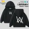 Conjunto de Dos Piezas con Sudadera con Capucha y Pantalones Deportivos Forrados de Polar para Estudiante Hombre, Mismo Estilo que Dj Alan Walker Alanwalker Jiahao