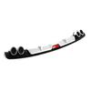 Aplicable a labio trasero universal para coche material PP parachoques trasero universal para coche accesorios de decoración para modificación de coche al por mayor
