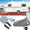 Gris/Negro/Plata/Azul/Verde Cubierta de Gancho de Remolque para Caravana Impermeable a Prueba de Lluvia Nieve Polvo Protector AU
