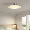Lámpara de techo para dormitorio estilo francés de mediados de siglo, 6 nuevas estilo retro Wabi-Sabi, luz de espectro completo para el cuidado de los ojos para el dormitorio principal o estudio, hecha de hierro
