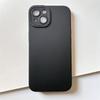 Funda para Teléfono Apple 17 Ojo de Ángel Esmerilada de Color Puro Adecuada para iPhone 16 Cubo Agujero de Precisión Funda de Silicona Suave 15