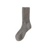 Calcetines 95% lana para hombre extra gruesos con forro polar, gruesos de rizo, cálidos, a prueba de frío del noreste, boca suelta no apretada, de tubo para mediana edad y ancianos
