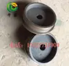 Carrito Compacto con Ruedas, Doble Cara, Gabinete Móvil de 120 mm Ruedas de Hierro Móviles de 100 mm para Estanterías Móviles y Poleas de Transmisión