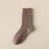 Calcetines Largos para Mujer, Calcetines de Pantorrilla, Calcetines Largos Hasta el Muslo Extendidos, Rodilleras Largas de Otoño e Invierno para Mujer, Calcetines de Media Pantorrilla de Micro-Presión de Color Sólido al Por Mayor