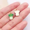 Venta Caliente Transfronteriza Serie de Frutas y Verduras Amuletos de Aceite Gotas Accesorios de Joyería de Aleación DIY Colgantes para Collar Pulsera Pendientes
