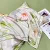 2026 Nuevo Juego de Cama de Cuatro Piezas 100% Algodón Cepillado con Impresión Digital Juego de Cama Clase A Estilo Otoño/Invierno
