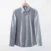 ¡Elección del diseñador! ¡Tela lavada de peso pesado! Camisa casual de manga larga retro estilo japonés para hombre Otoño 2026