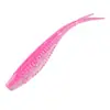 Taiyu Duas Cores Minhoca Macia Cauda de Garfo Isca Macia Peixe de Cauda Cortada Isca para Pesca 6cm 7cm Carolina Rig Isca para Pesca de Robalo e Lucio