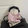 Bolso de Mano Lindo Fresco con Lazo para Mujer 2026 Nuevo Elegante Bolso de Hombro Plegado Alta Apariencia Bolso Cruzado