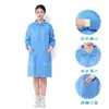 Bata Protectora Desechable de Tejido No Tejido de Una Pieza para Visitas, Trabajo Experimental, Aislamiento, a Prueba de Polvo, Ropa de Purificación para Fábricas de Alimentos