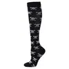 Calcetines de compresión deportivos unisex para pantorrillas, más de 200 estilos de calcetines de compresión largos para saltar la cuerda y correr, directo de fábrica