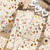 Wx205 Tema de Aniversário de Animais da Floresta Papel Copiador 17g Papel de Embrulho à Prova de Umidade para Doces Presente Papel Neve Animal